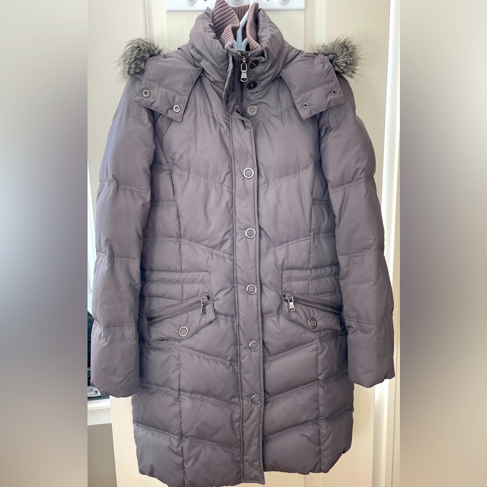 Esprit Mid Thigh Puffer Coat